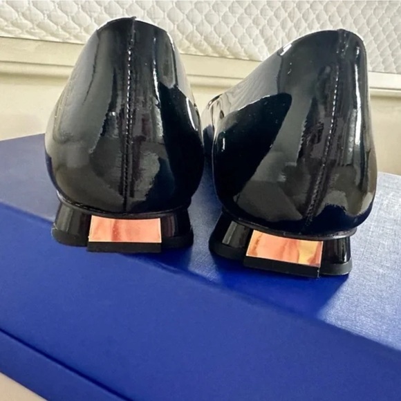Kate Spade Kate Spade New York Fallyn Black Patent Leather Short Heeled  Size 8 - Picture 7 of 8